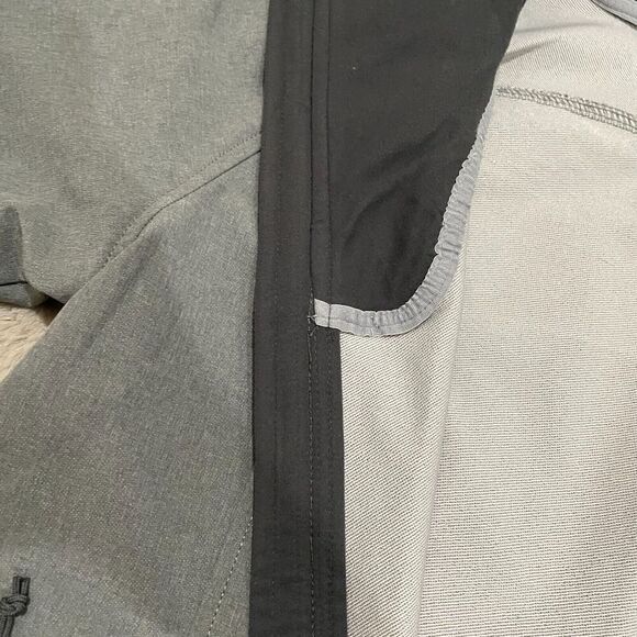 The North Face NF0A3LGW Grey Tech Stretch Soft Shell Jacket Women's S Yacht Logo - Picture 15 of 16